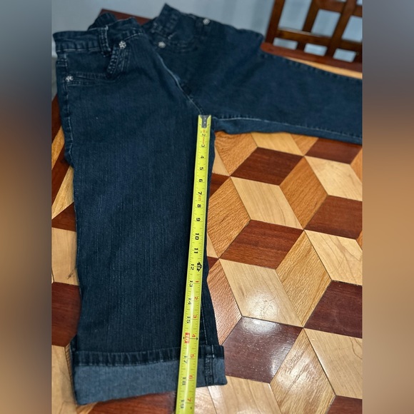 VSH dark denim capris size 14 - Picture 10 of 11
